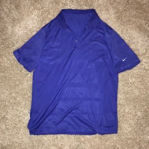 Nike Blue Golf Shirt